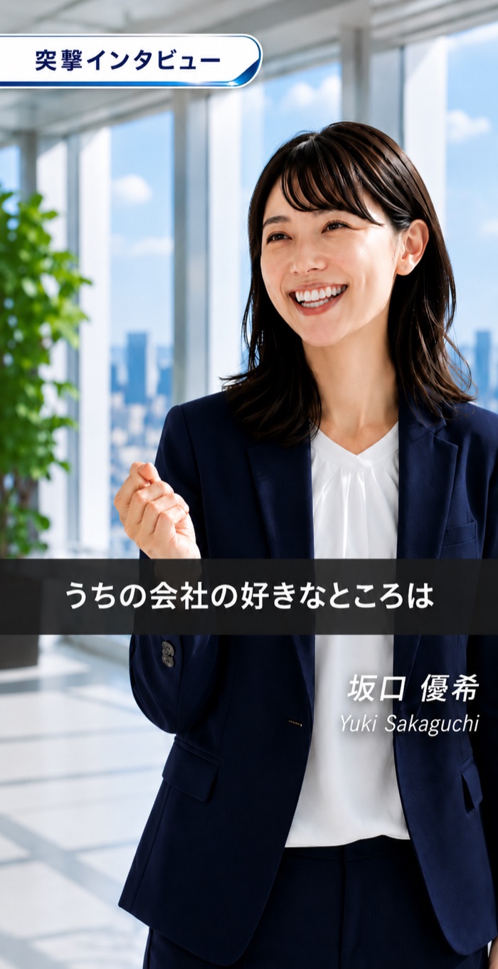 moovy studioで再生中の採用動画